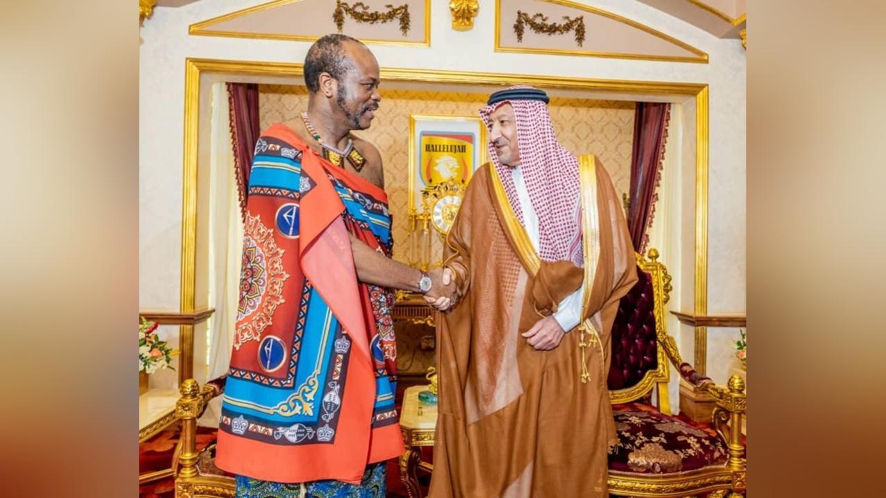 King Mswati III Hosts Saudi vice Minister El Kheraji