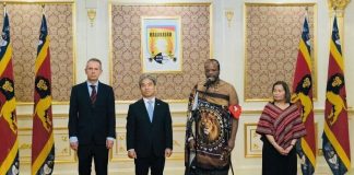 King Mswati Receives Letters from New Ambassadors King Mswati Receives Letters from New Ambassadors
