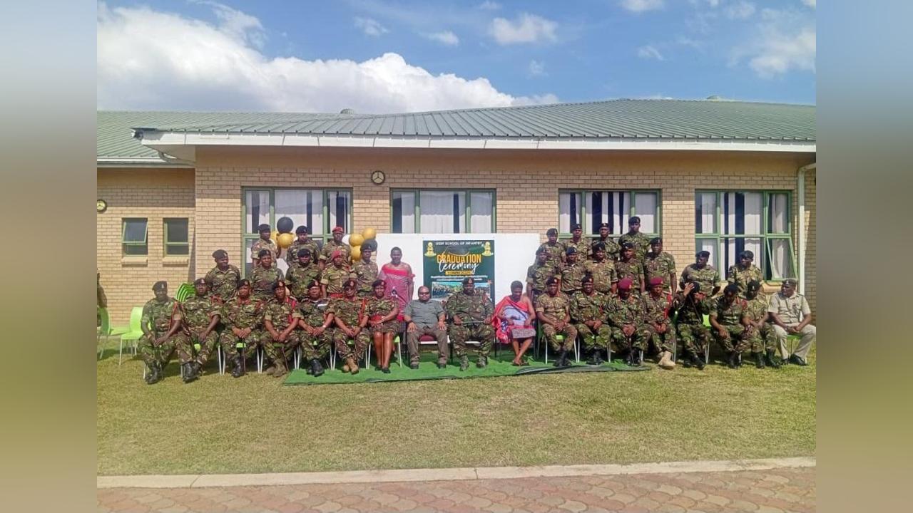 UEDF CELEBRATES COMPLETION OF FIVE MILITARY CAREER COURSES UEDF CELEBRATES COMPLETION OF FIVE MILITARY CAREER COURSES