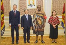 King Receives Three Ambassadors on Job Creation King Receives Three Ambassadors on Job Creation