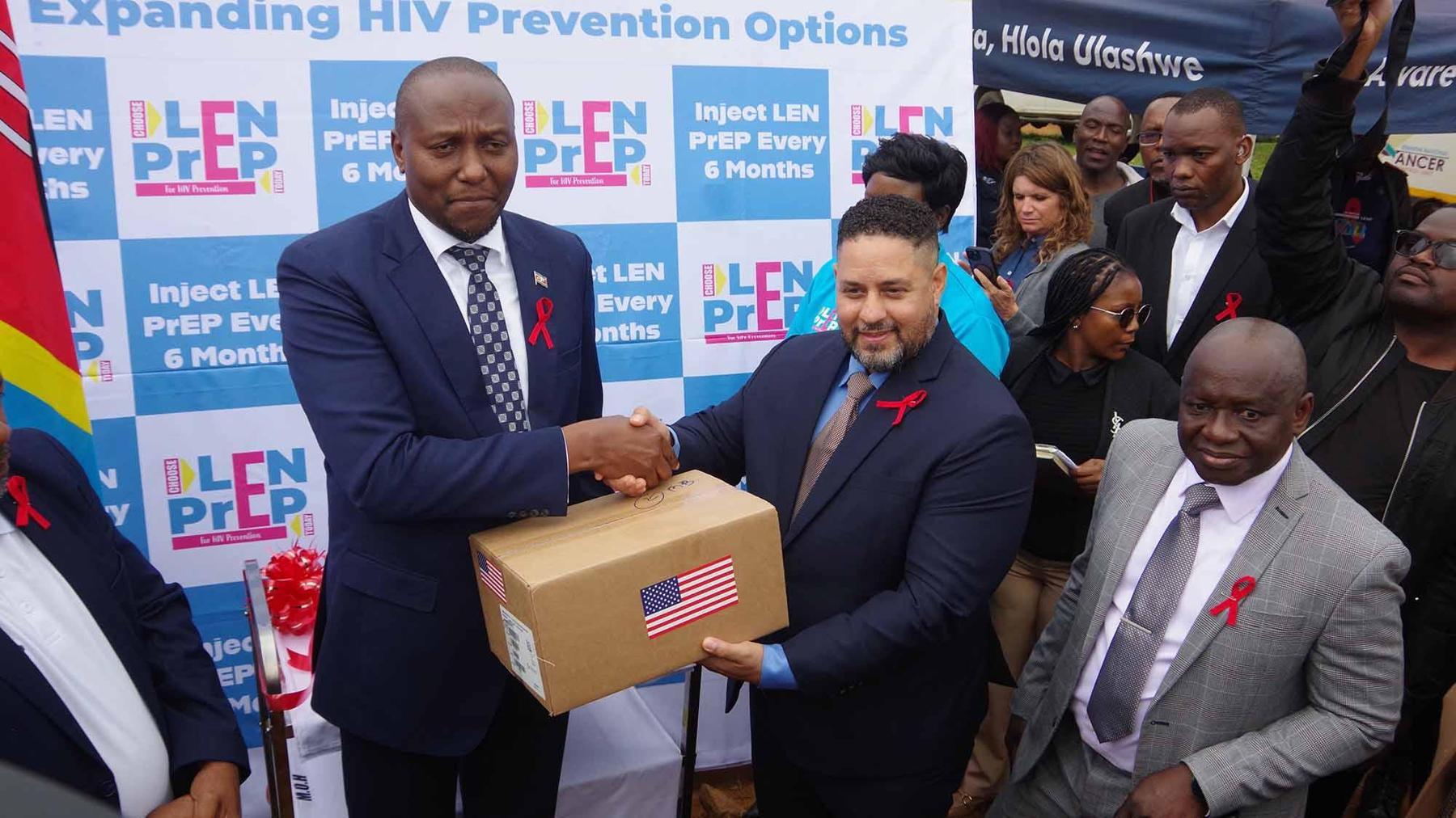 Emaswati Rush for New HIV Jab Emaswati Rush for New HIV Jab