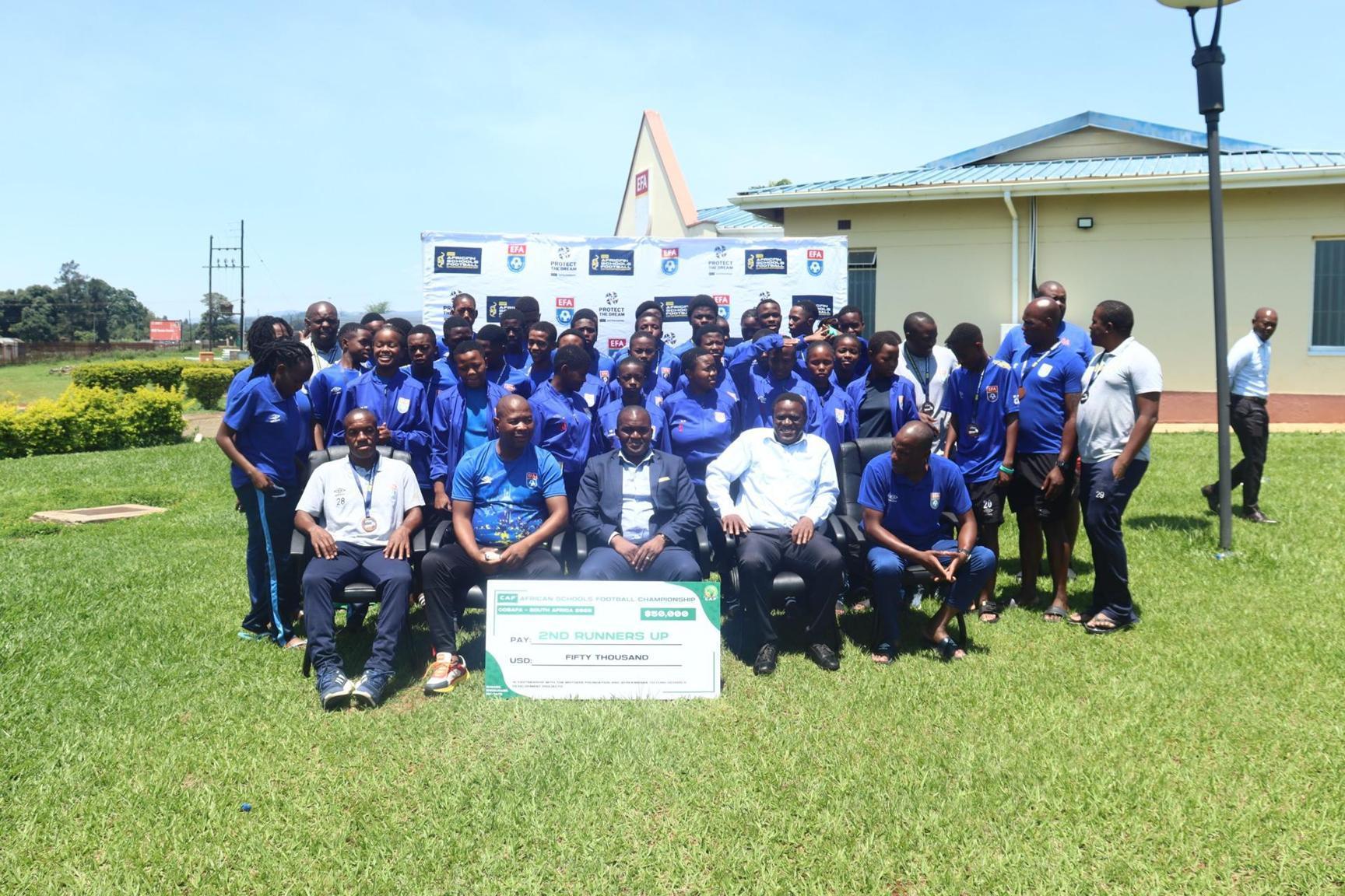 Under-15 Boys National Team Rake over E800 000 from COSAFA Cup Under-15 Boys National Team Rake over E800 000 from COSAFA Cup