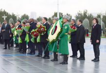 Prime Minister Dlamini Attends Ceremony in Turkmenistan Prime Minister Dlamini Attends Ceremony in Turkmenistan