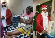 MINISTER BRINGS CHRISTMAS CHEER TO NEWBORN BABIES MINISTER BRINGS CHRISTMAS CHEER TO NEWBORN BABIES