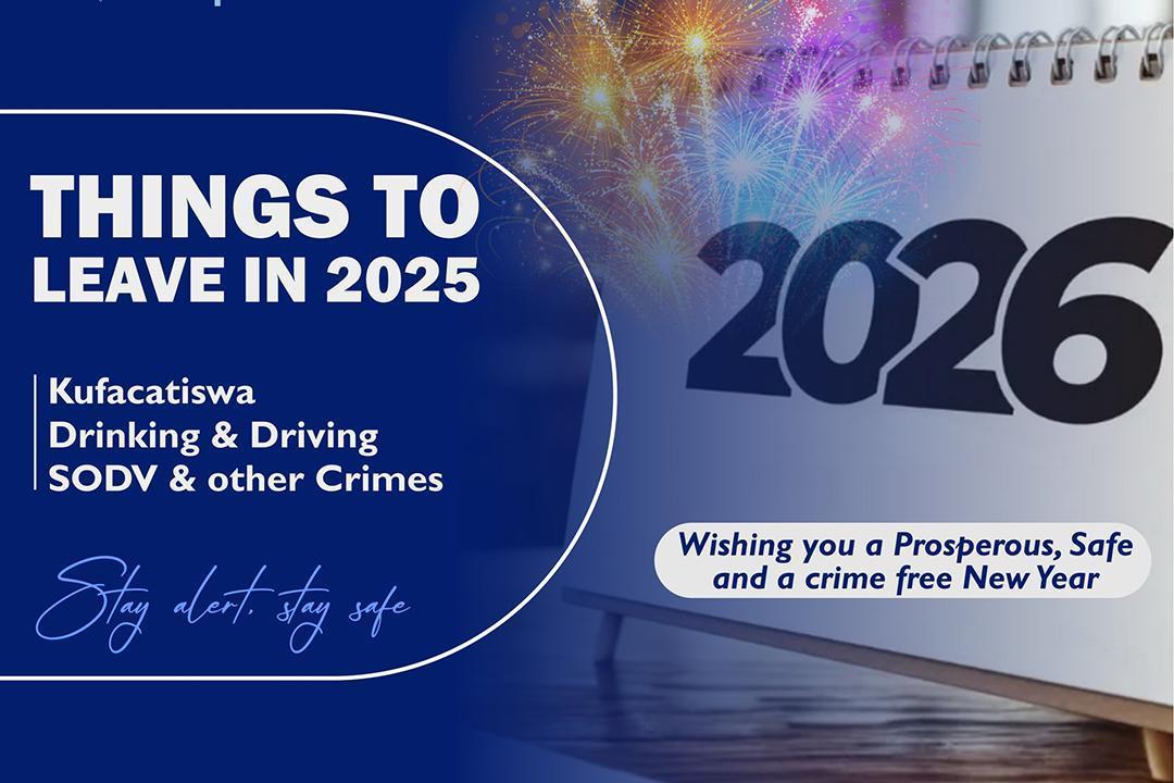 POLICE CALL FOR NATIONAL UNITY AGAINST CRIME IN 2026 POLICE CALL FOR NATIONAL UNITY AGAINST CRIME IN 2026