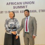 Minister Shakantu Arrives in Addis Ababa for AU Council Minister Shakantu Arrives in Addis Ababa for AU Council