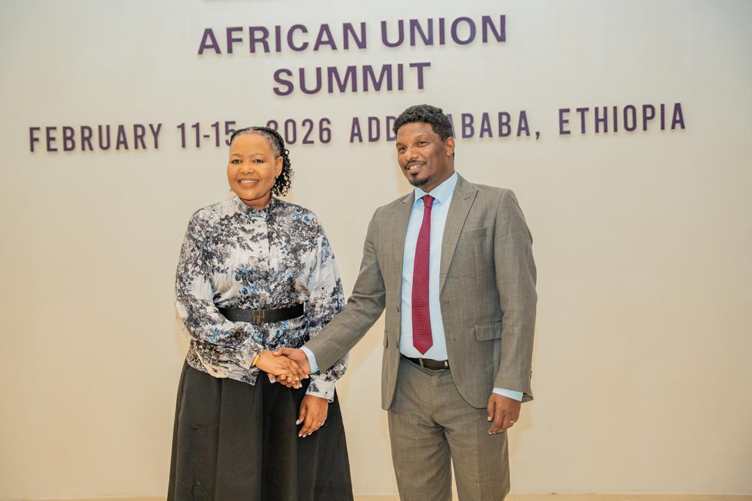 Minister Shakantu Arrives in Addis Ababa for AU Council Minister Shakantu Arrives in Addis Ababa for AU Council