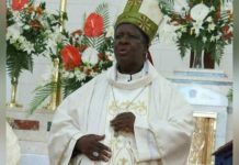 Bishop Ncamiso Louis Ndlovu of the Catholic Church Bishop Ncamiso Louis Ndlovu of the Catholic Church