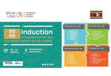 OVER 100 DELEGATES CONVENE FOR AU PEACE COUNCIL INDUCTION OVER 100 DELEGATES CONVENE FOR AU PEACE COUNCIL INDUCTION