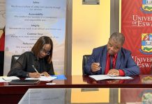 UNESWA ESWACAA Launch Aviation Leadership Program UNESWA ESWACAA Launch Aviation Leadership Program