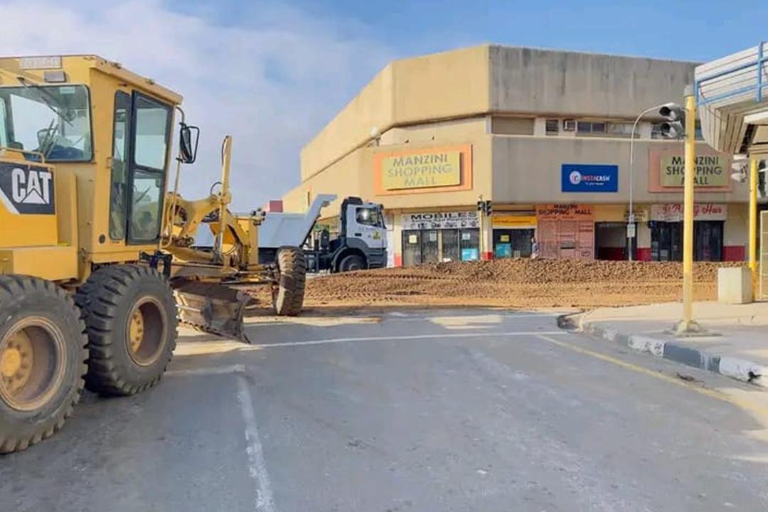 Manzini Road Infrastructure Boost from Nkoseluhlaza Upgrade Manzini Road Infrastructure Boost from Nkoseluhlaza Upgrade