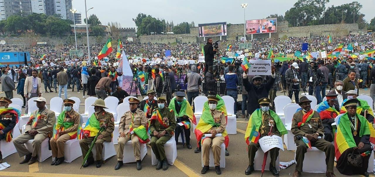 Residents of Addis Hold Rally to Condemn TPLF’s Terrorist Activities, Express Joy Over Filling of GERD Residents of Addis Hold Rally to Condemn TPLF’s Terrorist Activities, Express Joy Over Filling of GERD