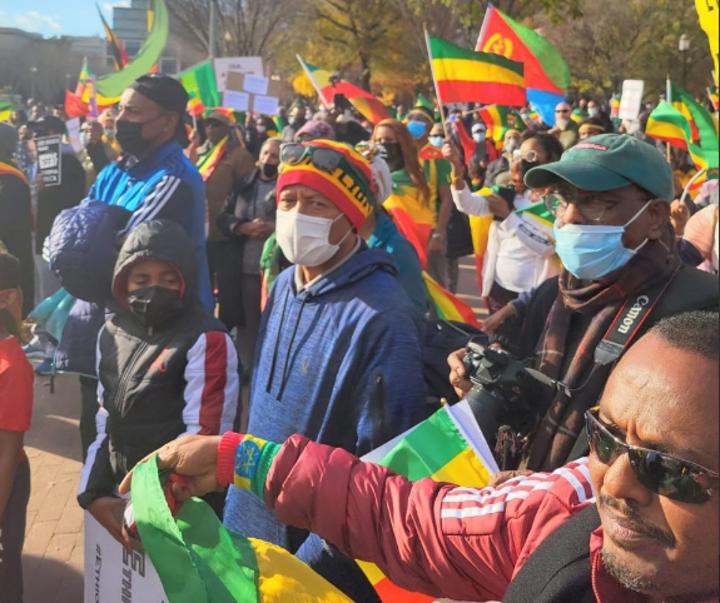 Ethiopians, Friends of Ethiopian Rally in Washington to Denounce US ...