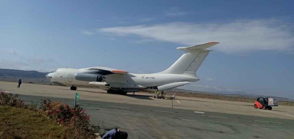 The Emirates send an aircraft loaded with 30 tons of food to Mek’ele in the TIgray region