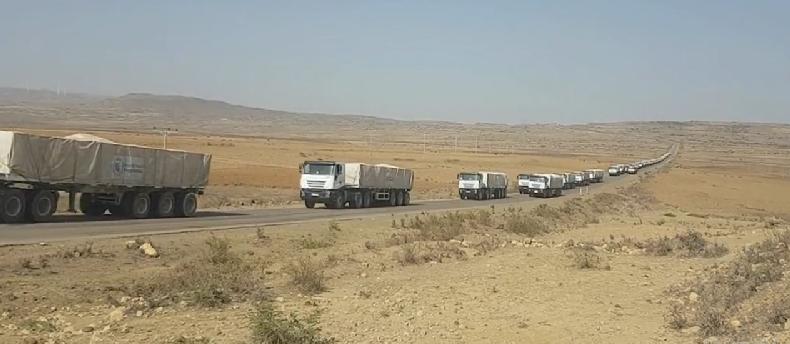 Some 85 Trucks Arrived into Tigray on Sunday: WFP Some 85 Trucks Arrived into Tigray on Sunday: WFP