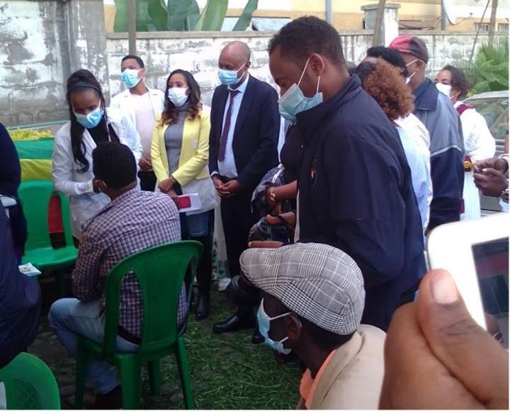 Third Round of COVID-19 Vaccination Kicked off in Addis Ababa