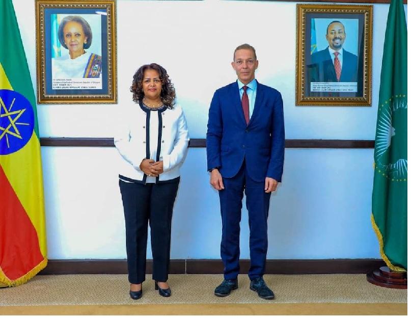 State Minister, U.N East African Humanitarian Coordinator Discuss Cooperation