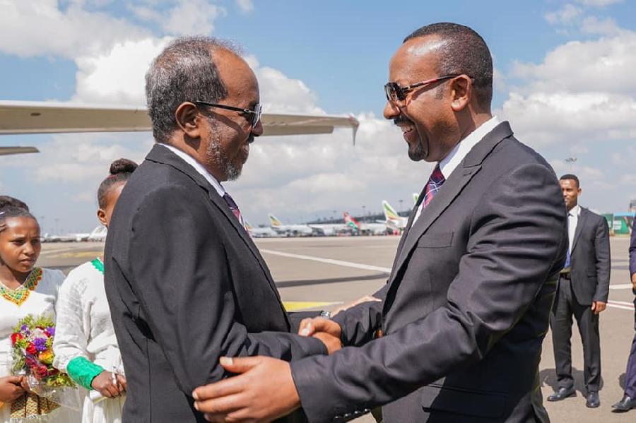 Leaders of Ethiopia, Somalia Express Commitment To Bolster Bilateral Ties