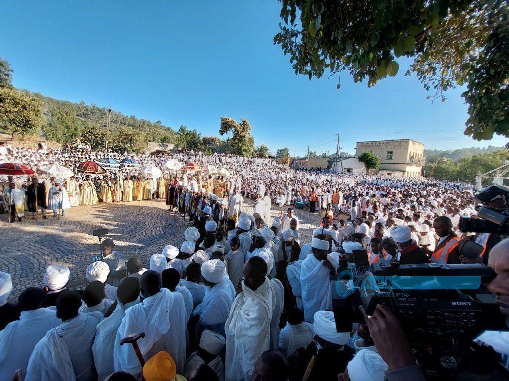 The celebration of the annual Axum Tsion Mariam - Ethiopia