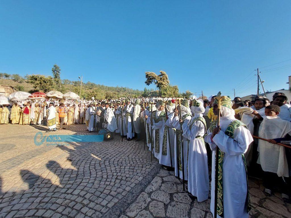 The celebration of the annual Axum Tsion Mariam - Ethiopia