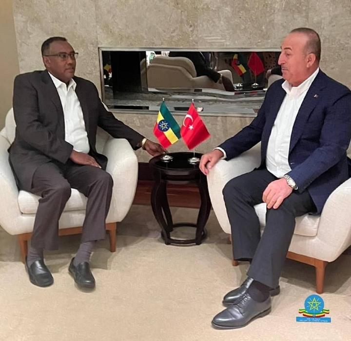 Deputy Prime Minister and Foreign Minister of Ethiopia, Demeke Mekonnen, held talks with Turkish Foreign Minister Deputy Prime Minister and Foreign Minister of Ethiopia, Demeke Mekonnen, held talks with Turkish Foreign Minister