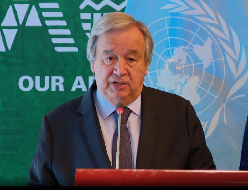 UN Will Fully Support Ethiopia’s Humanitarian, Development Activities: Secretary-General Guterres