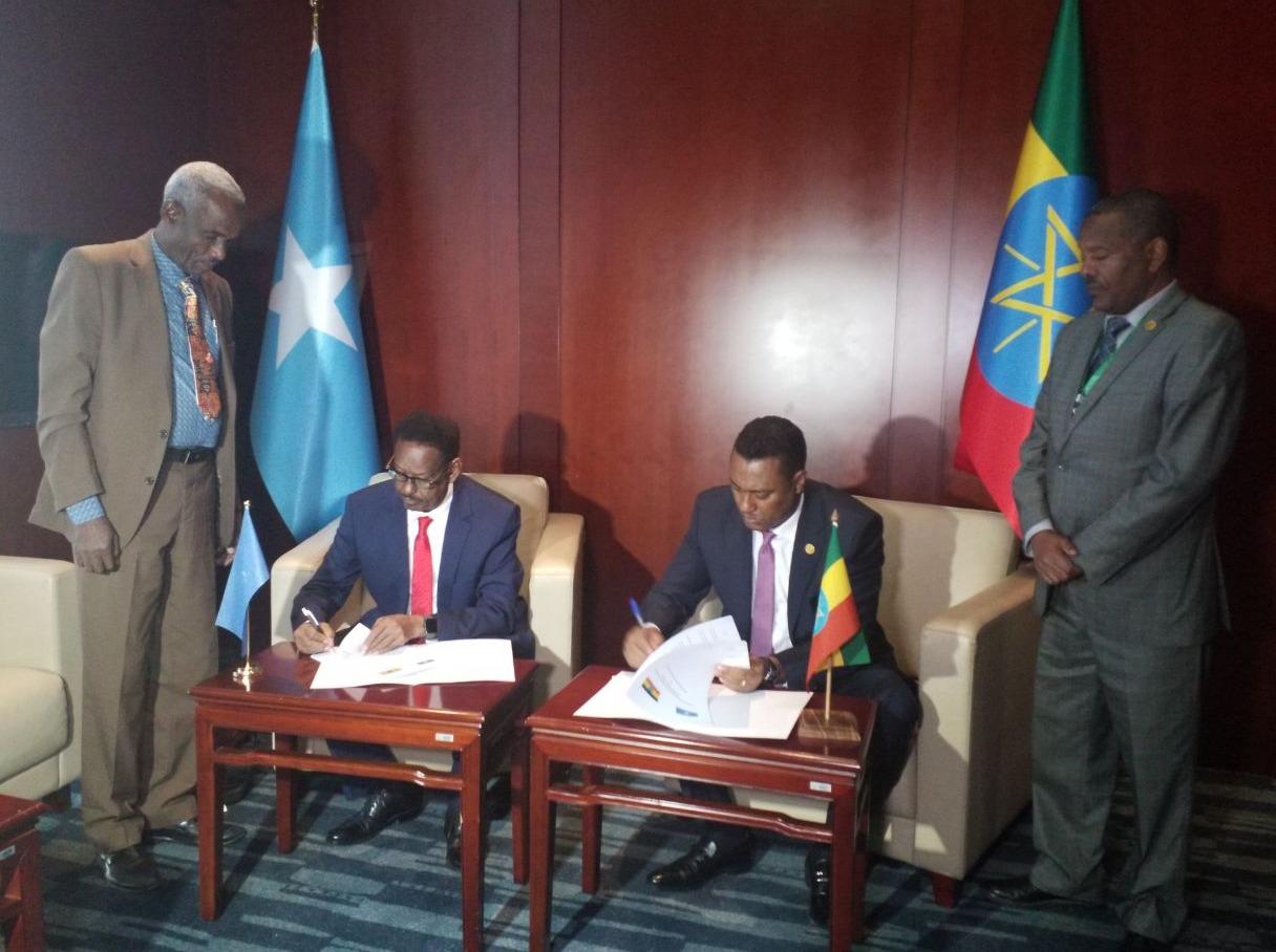 Ethiopian, Somali Police Ink Cooperation Agreement Ethiopian, Somali Police Ink Cooperation Agreement