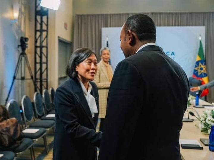 PM Abiy Holds Discussion with US Trade Representative, Ambassador Katherine Tai PM Abiy Holds Discussion with US Trade Representative, Ambassador Katherine Tai