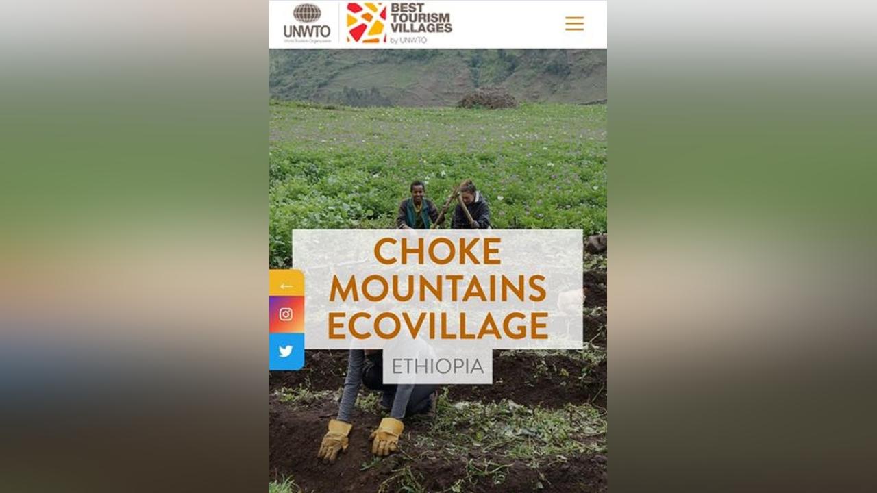 Ethiopia’s Choke Mountains Ecovillage among WTO Best Tourism Villages 2022 Ethiopia