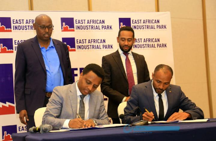 East African Share Company Signs MoU to Develop, Expand Industrial Park with 108 Million USD