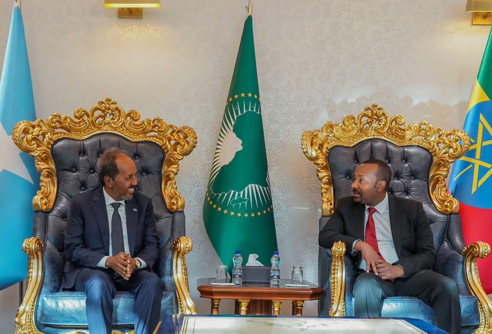PM Abiy Receives President Mohamud PM Abiy Receives President Mohamud