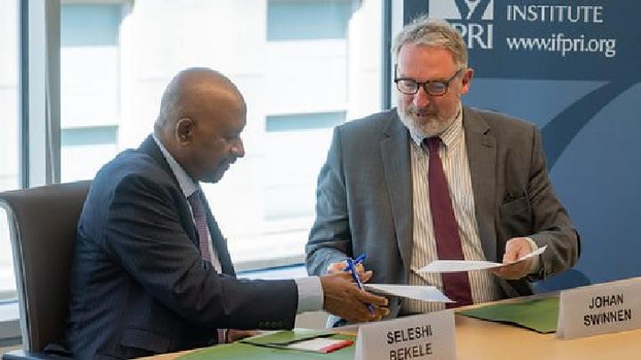 Ethiopia Signs MoU with International Food Policy Research Institute Ethiopia Signs MoU with International Food Policy Research Institute