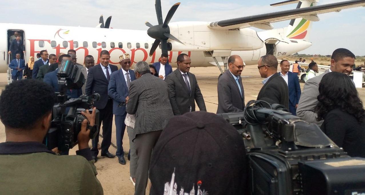 Delegation of Regional Chief Administrators Led by Adem Farah Is in Mekele Delegation of Regional Chief Administrators Led by Adem Farah Is in Mekele