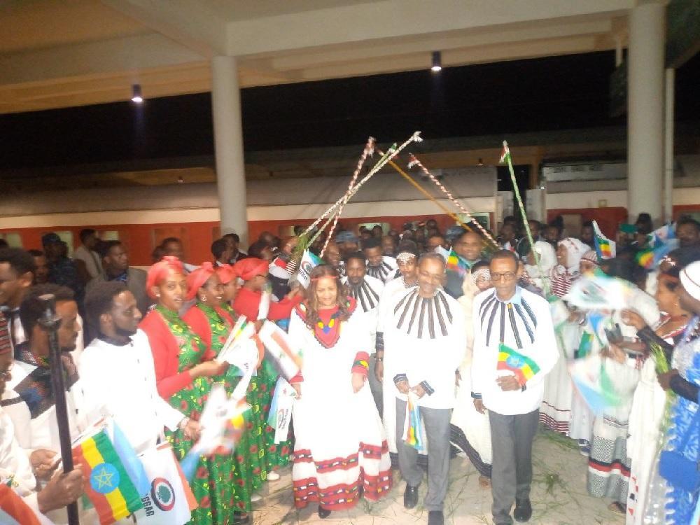 Delegation of Djibouti Public Diplomacy Arrives at Labu Railway Station Delegation of Djibouti Public Diplomacy Arrives at Labu Railway Station