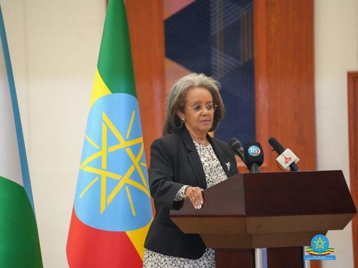 Ethio-Djiboutian Diplomatic Relation Is Exemplary: President Sahle-Work Ethio-Djiboutian Diplomatic Relation Is Exemplary: President Sahle-Work