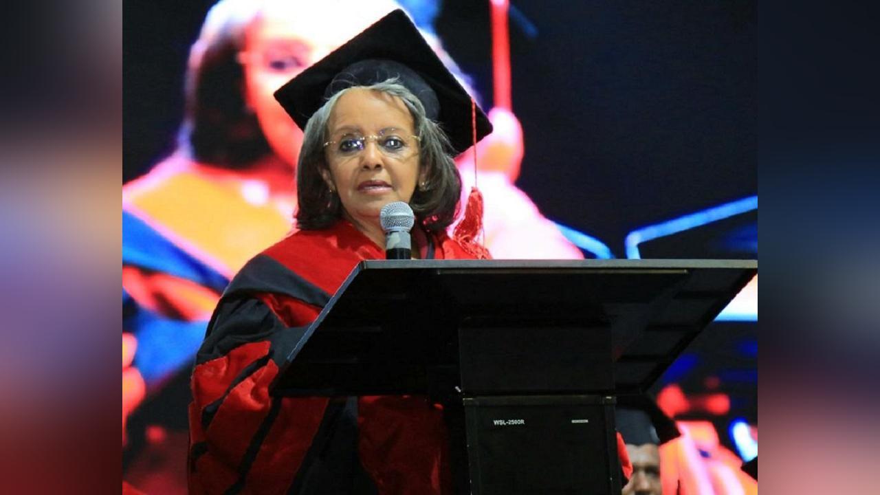 President Sahlework Urges AAU Graduates to Contribute to Economic Dev't Through Entrepreneurship President Sahlework Urges AAU Graduates to Contribute to Economic Dev't Through Entrepreneurship