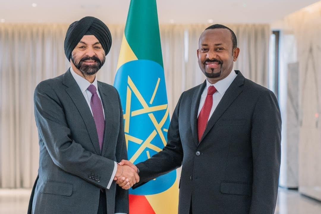 PM Abiy Confers With World Bank President Ajay Banga PM Abiy Confers With World Bank President Ajay Banga