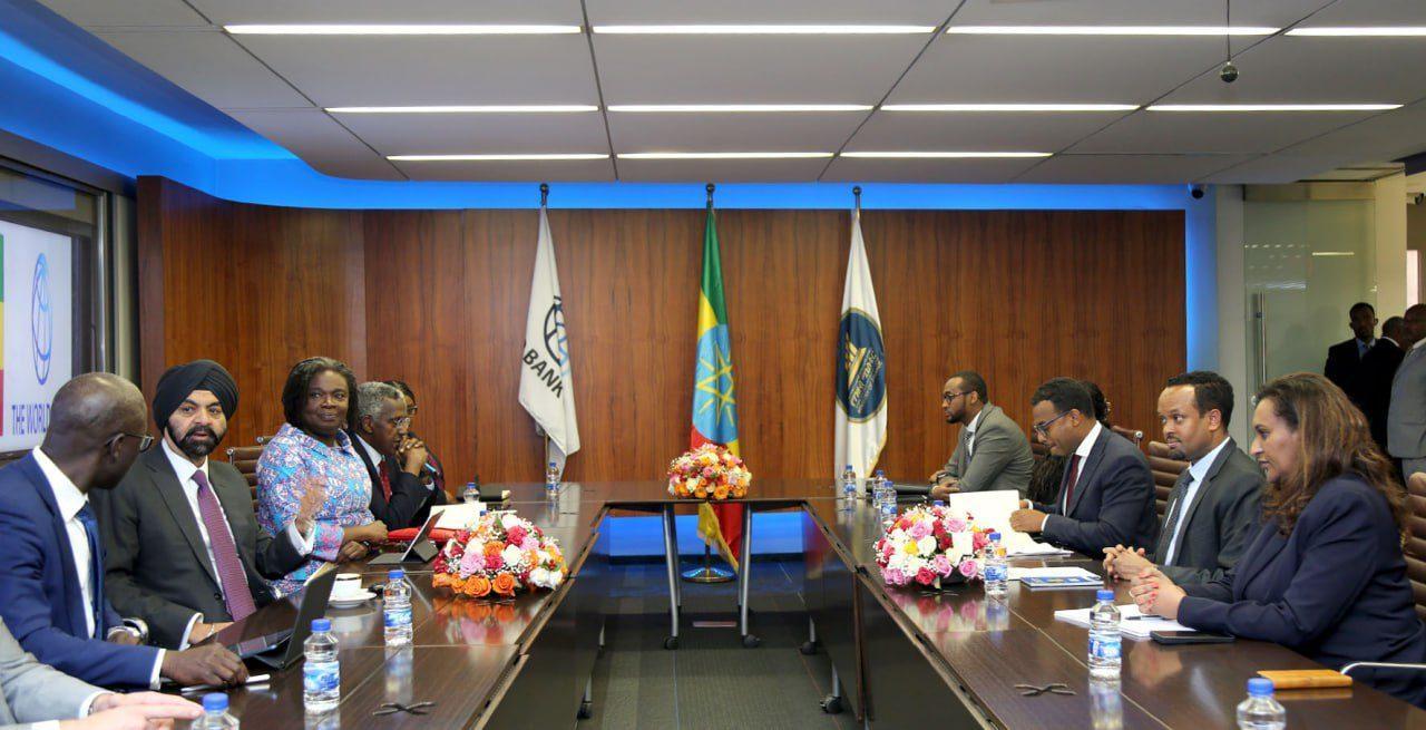 Ethiopia's Finance Minister Confers With World Bank President Ethiopia's Finance Minister Confers With World Bank President