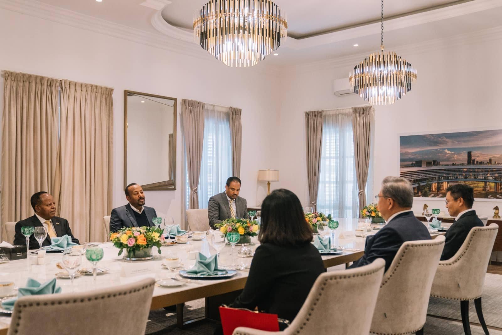 PM Abiy Confers with South Korean Foreign Affairs Minister PM Abiy Confers with South Korean Foreign Affairs Minister