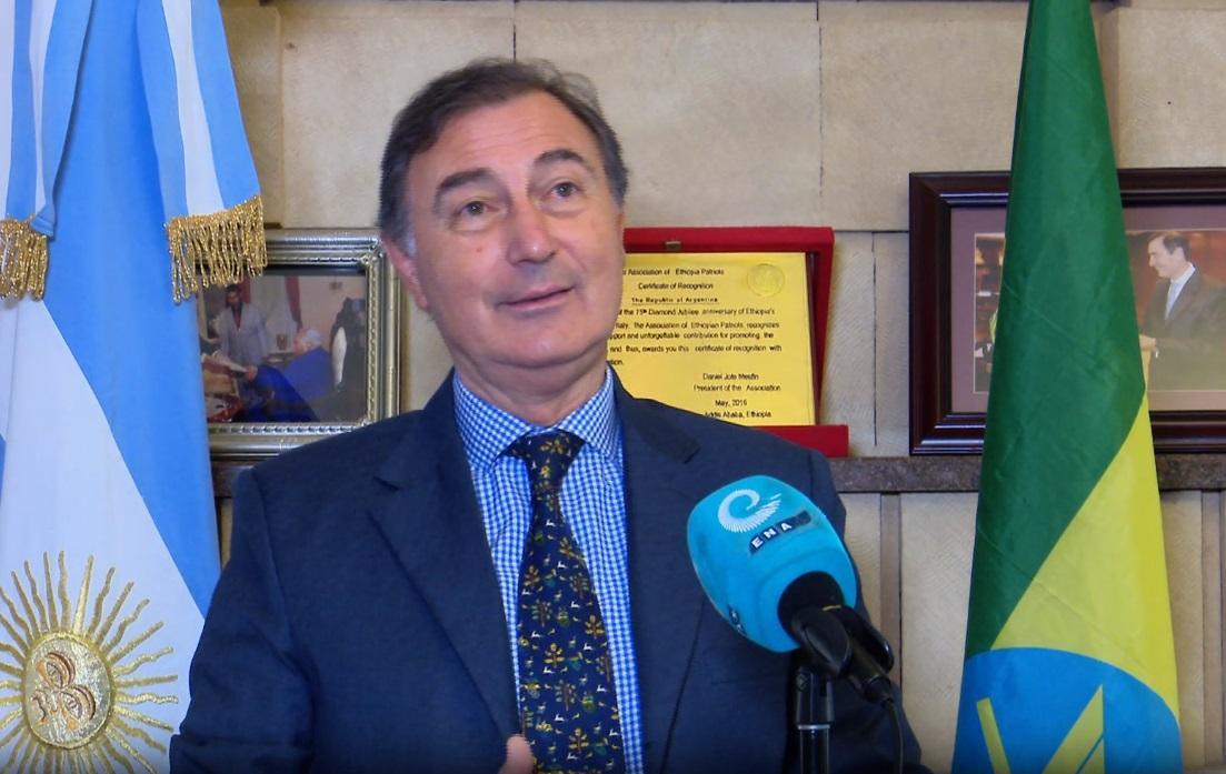 Argentina Ready to Cooperate with Ethiopia in Seizing New Opportunities Opened by BRICS Argentina Ready to Cooperate with Ethiopia in Seizing New Opportunities Opened by BRICS