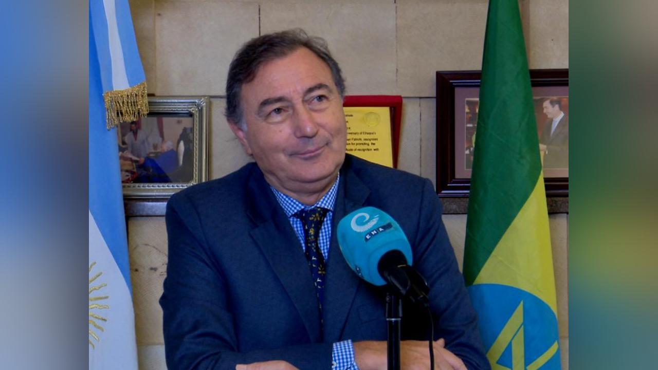 Ethiopia, Argentina Trade Relation Growing Steadily, Says Ambassador Grippo Ethiopia, Argentina Trade Relation Growing Steadily, Says Ambassador Grippo