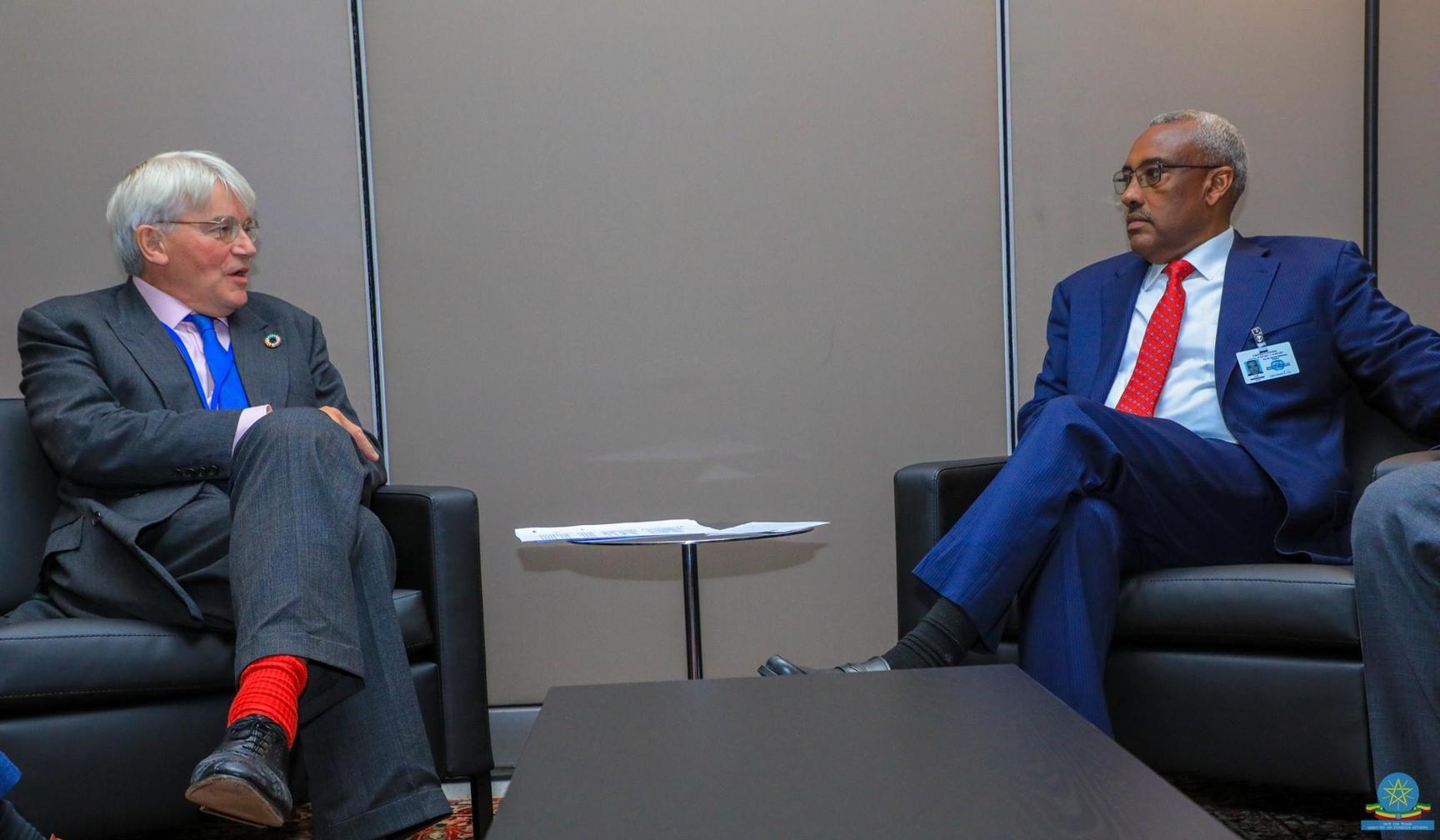 Gov't of UK Expresses Keenness to Scale up Diplomatic Ties With Ethiopia Gov't of UK Expresses Keenness to Scale up Diplomatic Ties With Ethiopia