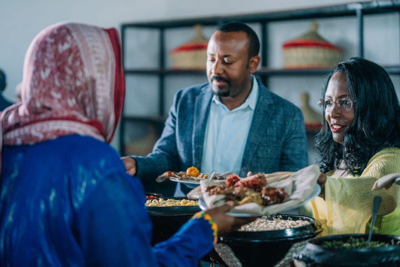 PM Abiy Attends Launch of 20th Feeding Center Built by Addis Ababa City Administration PM Abiy Attends Launch of 20th Feeding Center Built by Addis Ababa City Administration