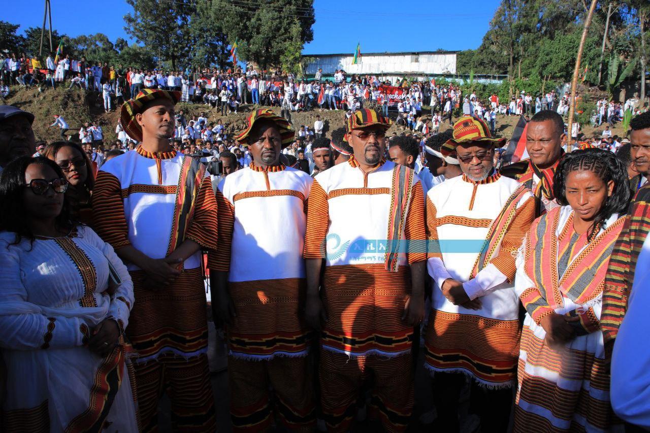Fraternity among Ethiopians at the celebration of Irreechaa Fraternity among Ethiopians at the celebration of Irreechaa