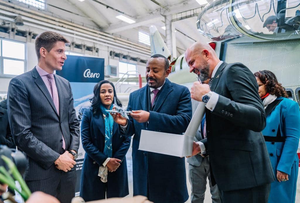 Abiy's Visit to Czech Includes Capacity Building on Military Aircraft, Defense Research: Office of PM Abiy's Visit to Czech Includes Capacity Building on Military Aircraft, Defense Research: Office of PM