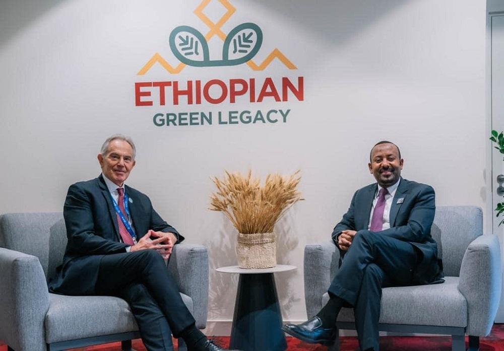 PM Abiy Meets Tony Blair on Sidelines of COP28 PM Abiy Meets Tony Blair on Sidelines of COP28