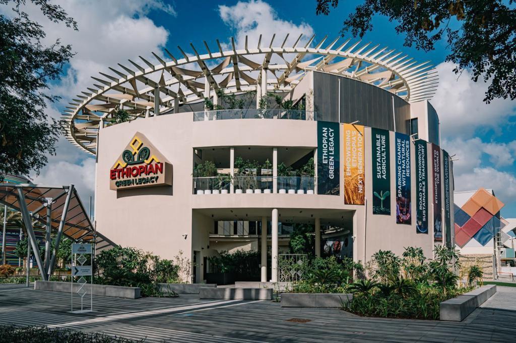 Ethiopian Students In UAE Visit Green Legacy Pavilion Ethiopian Students In UAE Visit Green Legacy Pavilion