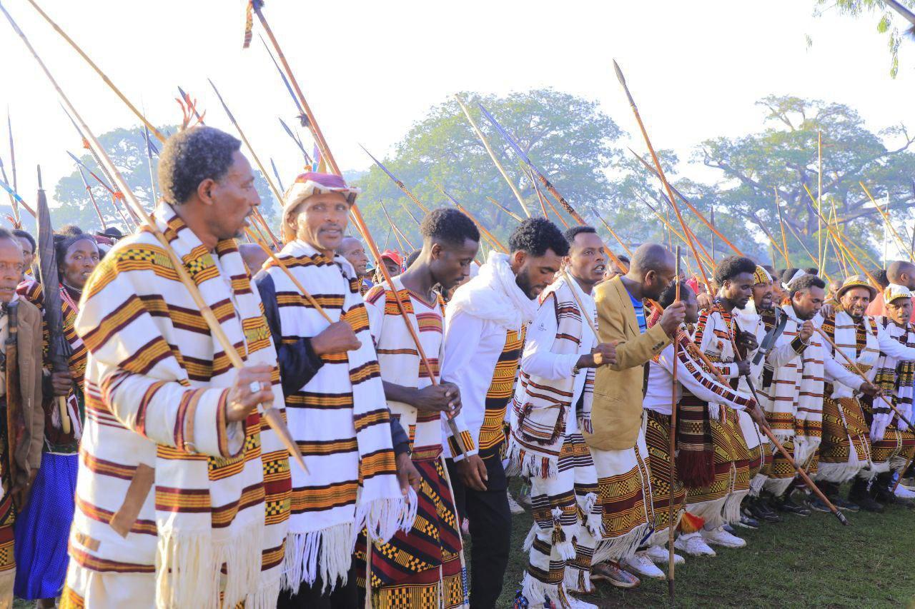 Sidama People Celebrating Fiche-Chambalaalla - Ethiopia