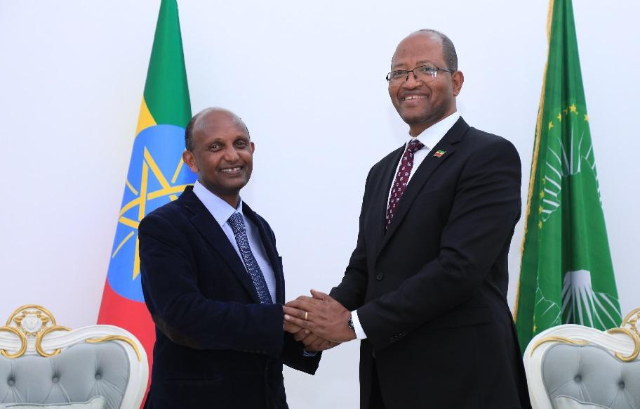 Speaker Tagesse Chafo Bids Farewell to Outgoing Ethiopian Human Rights Commission Chief Commissioner Speaker Tagesse Chafo Bids Farewell to Outgoing Ethiopian Human Rights Commission Chief Commissioner
