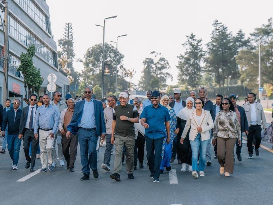 PM Abiy Launches Kasanchis Segment of Corridor Dev’t Works in Addis Ababa PM Abiy Launches Kasanchis Segment of Corridor Dev’t Works in Addis Ababa